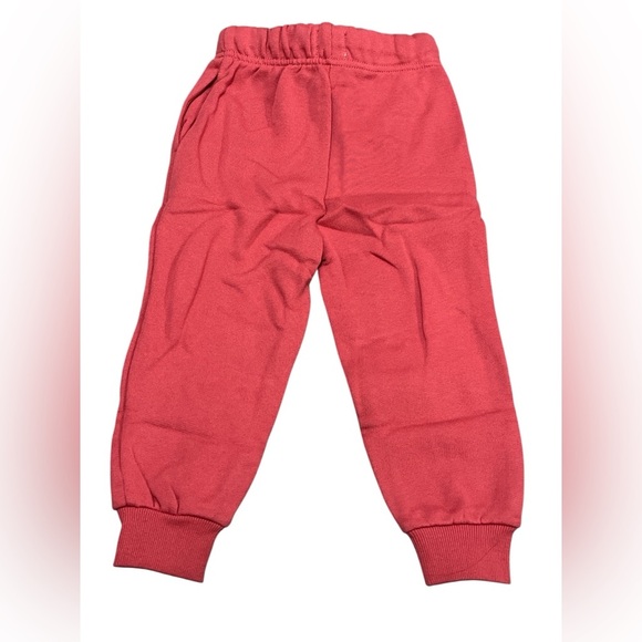 2 for $14 100% organic cotton toddler sweatpants desert rose size 18-24M - Picture 2 of 2